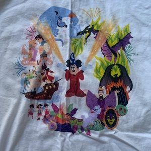 Sorcerer Fantasia Mickey Disney tee shirt